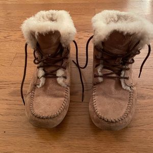 Ugg Shoes | Tall Ugg Moccasins | Color: Brown | Size: 7 | Jonesie1629's Closet